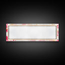Pink Teacup Canvas Print Feminine Whimsical Kitchen Art Horizontal Pink Artwork Vintage Rustic Wall Art Living Room Framed Art