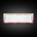 Light Pink Canvas Print Abstract Landscape Painting Horizontal Pastel Minimalist Boho Living Room Art Wabi Sabi Modern Wall Decor