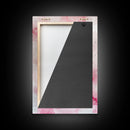 Origami Cranes Canvas Print, Pink Paper Bird Art, Minimalist Zen Decor, Whimsical Artwork Bedroom Wall Art, Japanese-Inspired Gift