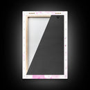 Pink Lipstick Canvas Print Whimsical Art Pink Abstract Artwork Living Room Wall Art Wabi Sabi Painting Light Pink Dorm Decor