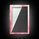 Origami Cranes Canvas Print Japanese Inspired Light Pink Wall Art Whimsical Minimalist Rustic Aesthetic Unique Gift Idea Art