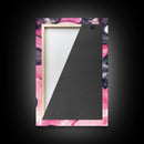 Retro Vinyl Record Artwork Framed Canvas Print Pink Abstract Art Music Lover Wall Art Living Room Decor Lofi Aesthetic Gift Idea