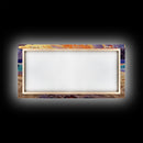 Beach Campfire, Sunset, Tropical Vibes, island evening Canvas Print, fall boho decor, colorful beach firepit living room wall art