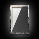 Volcanic Eruption Smoke, Lava Rocks, Earth Energy, Fiery Terrain, Framed Canvas Print, Office Wall Art, Dramatic Nature Landscape