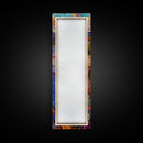 Vertical Spanish Coastal Art Print, Oversized Botanical Art Printed and Framed on Canvas, Miditerranean Wall Art, Art Prints for Large Space
