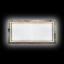 Longhorn, beach, western decor, rustic art, farmhouse art, extra wide art, above sofa art, panoramic painting, framed canvas print