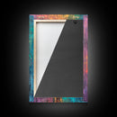 Abstract Key Painting, Bold Colorful Art, Wabi Sabi Wall Art, Southwest Wall Decor, Framed Canvas Print, Gift Idea, Modern Art