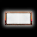 Abandoned wild west saloon at sunset canvas print, travel photography art, outrun sunset ready to hang wall art