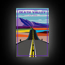 Death Valley, California Wall Art, America Travel Poster, Travel Wall Print, Travel Poster, Travel Wall Art, Canvas Wall Print