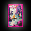 Ha Long Bay Poster, Vietnam Wall Art, Asia Wall Poster, Travel Wall Print, Travel Poster, Travel Wall Art, Canvas Wall Print
