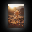 Giant Andersonia, Desert Art, Plant Art, Canvas Print, Wall Hanging, Portrait Art, Business Gift, College Dorm Decor, Minimalist Prints