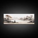 Yoga Studio Wall Decor, Framed Canvas Print, Christmas Gift, Spiritual Boho Decor, Zen Wall Decor, Meditation Art