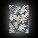 Floral / Botanical Print Wall Art Framed Canvas Print Midcentury Modern Wall Art Home Decor Boho Minimalist Ready To Hang Large Art
