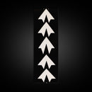 Framed Canvas Print of Geometric Wall Art in Monochrome Style, Modern Abstract Art, Minimalist Decor, Black and White Wall Art, Above Bed Wall Art, Skinny Wall Art