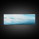 Serene Ocean Horizon Canvas Print Minimalist Beach Wall Art Tranquil Coastal Decor Calming Seascape Painting Zen Gift