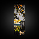 Tropical Escape, Palm Trees, Ocean Breeze, Canvas Print, Coastal Decor, Beach House Wall Art, Vacation Vibes, Relaxing Living Room Art
