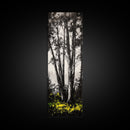 Black and White Tree Art, Forest Wall Decor, Nature Artwork, Minimalist Landscape, Rustic Home Decor, Office Art, Framed Canvas Print