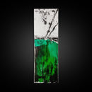 Green, Abstract, Canvas Print, Nature Artwork, Minimalist Home Decor, Textured Painting, Living Room Wall Art, Contemporary Decor