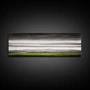 Rolling Hills, Green Fields, Minimalist Landscape, Canvas Print, Nature Wall Art, Modern Farmhouse, Rustic Decor, Office Aesthetic