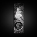 Ocean Cave, Coastal View, Natural Tide Pool, Canvas Print, Bathroom Wall Art, Seaside Decor, Minimalist Landscape, Black and White Art