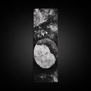 Zen Circle Stone, Forest Texture, Nature Balance, Canvas Print, Rustic Bathroom Decor, Earthy Wall Art, Minimalist Natural Style