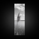 Lakeside Grasses, Windy Waterscape Print, Minimal Nature Art, Calm Landscape Decor, Bathroom or Office Wall Art, Canvas Print