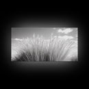 Windswept Grasses, Nature Wall Decor, Prairie Minimalist, Field Botanical Print, Canvas Print, Kitchen Wall Art, Soft Fall Farmhouse Style