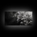Botanical Texture, Nature Closeup Art, Modern Organic Aesthetic, Framed Canvas Print, Bedroom Wall Art, Neutral Boho Wall Decor