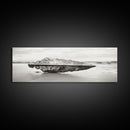 Beach Stone, Ancient Relic, Coastal Detail, Canvas Print, Minimalist art, Bathroom wall decor, Boho style, Neutral home aesthetic