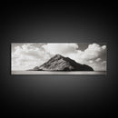 Tropical Island, Seascape Photography, Coastal Wall Art, Framed Canvas Print, Ocean Print, Minimalist Bedroom Art, Beach House Decor