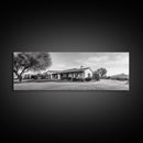 Spanish Ranch, Desert Landscape, Tranquil Home, Canvas Print, Southwestern Wall Art, Neutral Tones, Living Room Decor, Rustic Home Style