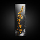 Ocean Kelp Art, Golden Seaweed, Deep Sea Beauty, Underwater Light, Canvas Print, Bathroom Wall Art, Nautical Decor, Moody Coastal Style