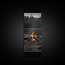 Campfire Serenity, Rustic Landscape, Outdoor Flames, Canvas Print, Cabin Wall Art, Autumn Nature Decor, Adventure Themed Art