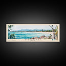 Byron Bay, Australia Watercolor Beach Print, Vacation Gift, Australia Wall Art, Beach Painting, Beach Decor, Beach Painting