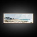 Hatenohama Beach, Japan Watercolor Print, Vacation Gift, Japan Wall Art, Beach Painting, Beach Decor, Large Wall Art, Wood Frame Art