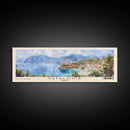 Kefalonia, Greece Watercolor Beach Print, Vacation Gift, Greece Wall Art, Framed Canvas Print, Framed Beach Painting