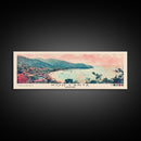 Koh Lanta, Thailand Watercolor Print, Vacation Gift, Thailand Wall Art, Beach Painting, Beach Decor, Large Wall Art, Wood Frame Art