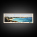 Maundays Bay, Anguila Watercolor Beach Print, Vacation Gift, Anguila Wall Art, Framed Canvas Print, Framed Beach Painting
