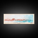 Miami Beach, Barbados Watercolor Beach Print, Vacation Gift, Barbados Wall Art, Beach Painting, Beach Decor, Beach Painting