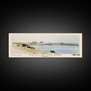 Phillip Island, Australia Watercolor Print, Vacation Gift, Australia Wall Art, Beach Painting, Beach Decor, Large Wall Art, Wood Frame Art