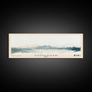 Zhoushan, China Watercolor Beach Print, Vacation Gift, China Wall Art, Beach Painting, Beach Decor, Beach Painting
