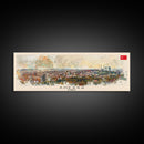 Ankara Turkey Travel Print Wall Art, Panoramic City Art, Travel Art, Wall Decor, Vacation Gift, Framed Canvas Print Or Metal Art