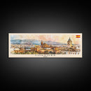 Cordoba Spain Travel Art, City Art, Framed Canvas Print or Metal Wall Art, Europe Travel Poster, Panoramic Wall Art, Extra Wide Wall Art