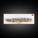Gyumri Armenia Travel Print Wall Art, Panoramic City Art, Travel Art, Wall Decor, Vacation Gift, Framed Canvas Print Or Metal Art