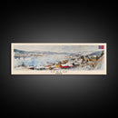 Oslo Norway Travel Art, City Art, Framed Canvas Print or Metal Wall Art, Europe Travel Poster, Panoramic Wall Art, Extra Wide Wall Art