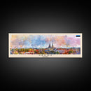 Parnu Estonia Travel Print Wall Art, Panoramic City Art, Travel Art, Wall Decor, Vacation Gift, Framed Canvas Print Or Metal Art
