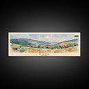 Ruse Bulgaria Travel Print Wall Art, Panoramic City Art, Travel Art, Wall Decor, Vacation Gift, Framed Canvas Print Or Metal Art