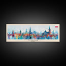 Torun Poland Travel Art, City Art, Framed Canvas Print or Metal Wall Art, Europe Travel Poster, Panoramic Wall Art, Extra Wide Wall Art