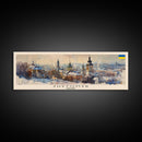 Zhytomyr Ukraine Travel Art, City Art, Framed Canvas Print or Metal Wall Art, Europe Travel Poster, Panoramic Wall Art, Extra Wide Wall Art