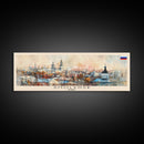 Smolensk Russia Travel Art, City Art, Framed Canvas Print or Metal Wall Art, Europe Travel Poster, Panoramic Wall Art, Extra Wide Wall Art